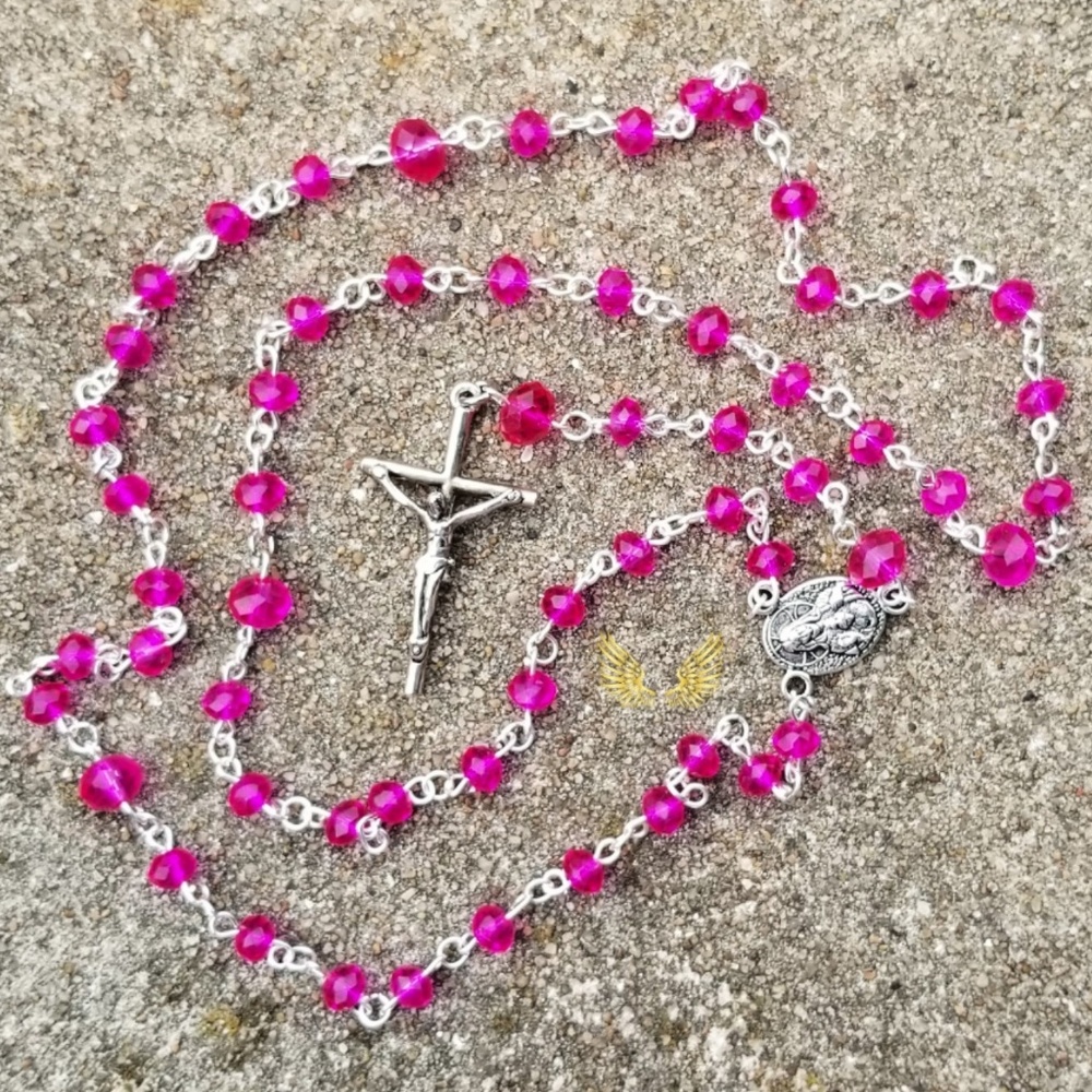 Pretty in Pink Rosary